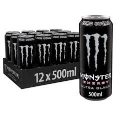BUY MONSTER ENERGY DRINK ULTRA BLACK 500ml
